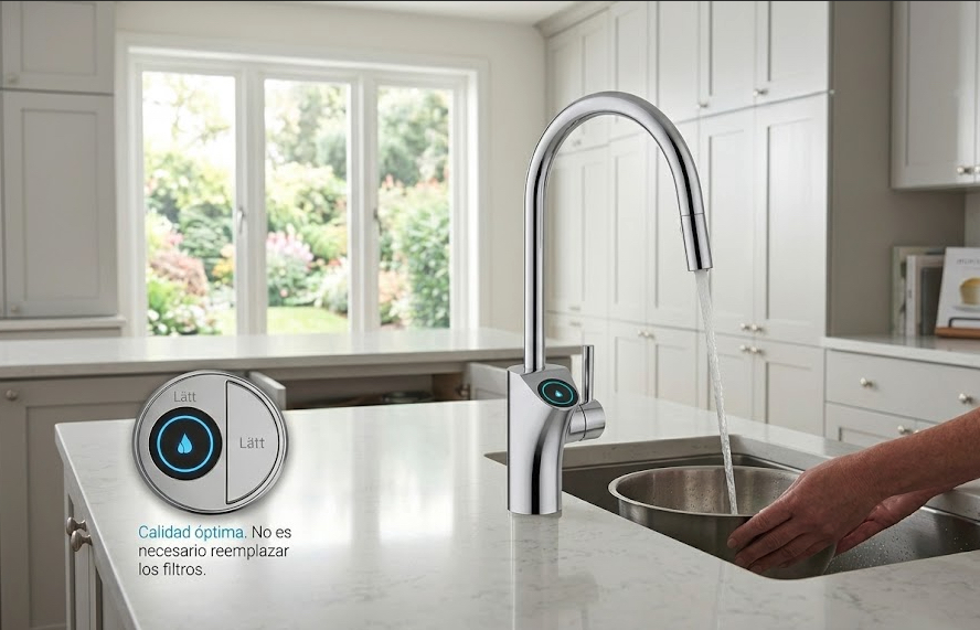 grifo led osmosis inversa latt indicador calidad agua colores